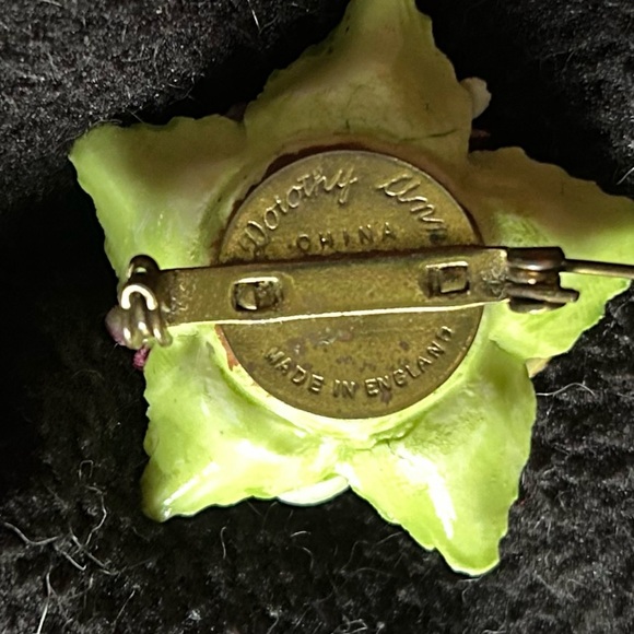 Floral Brooch with Colorful Flowers - Picture 11 of 11